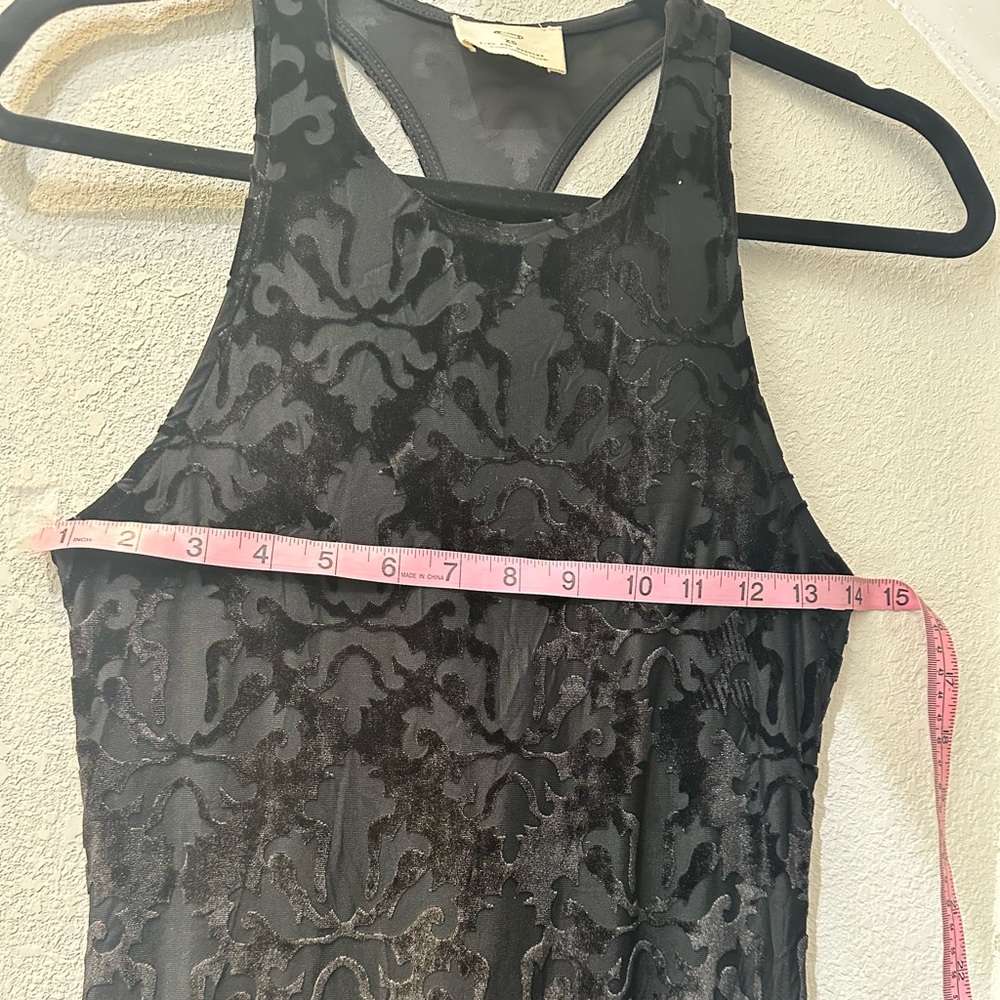 Pins & Needles Black Sleeveless Halter Midi Dress - Picture 6 of 12